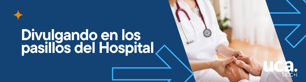 Divulgando en los pasillos del Hospital